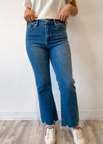 JBD Piper Cropped Flare Jean | Medium