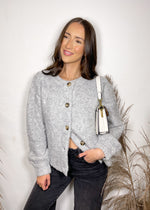 Frnch Selkirk Cardigan | Grey