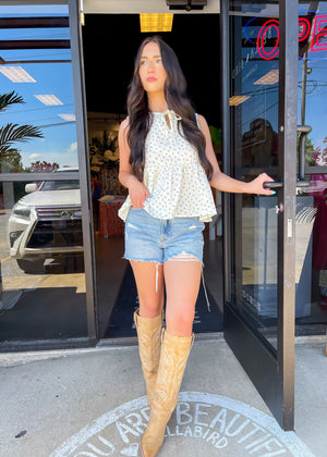 The Hattie Top | Cream