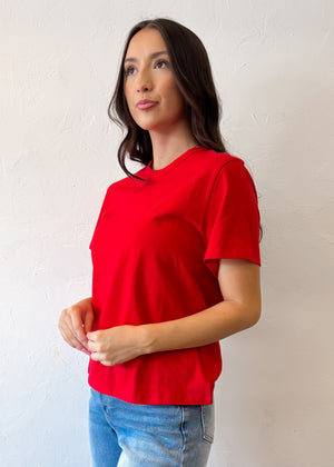 Effortless Baby Tee | Red