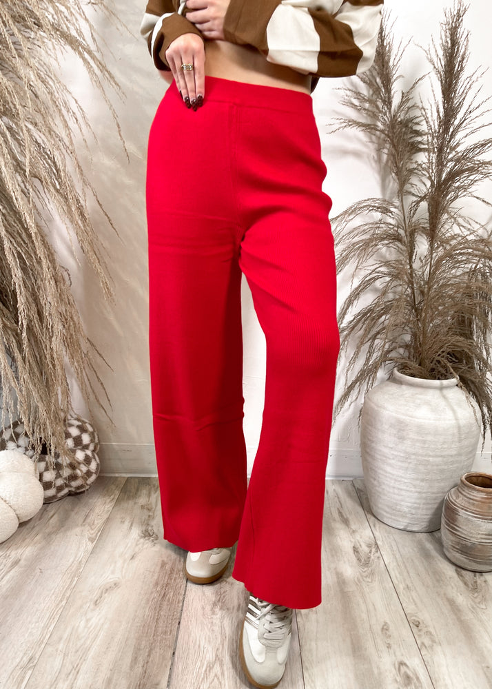 Frnch Cosse Pant | Rouge Red