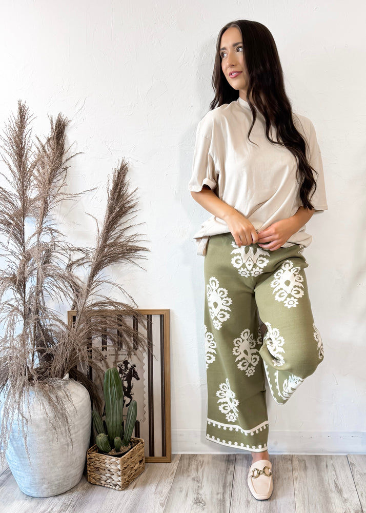 Lotus Green Pant