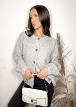 Frnch Selkirk Cardigan | Grey