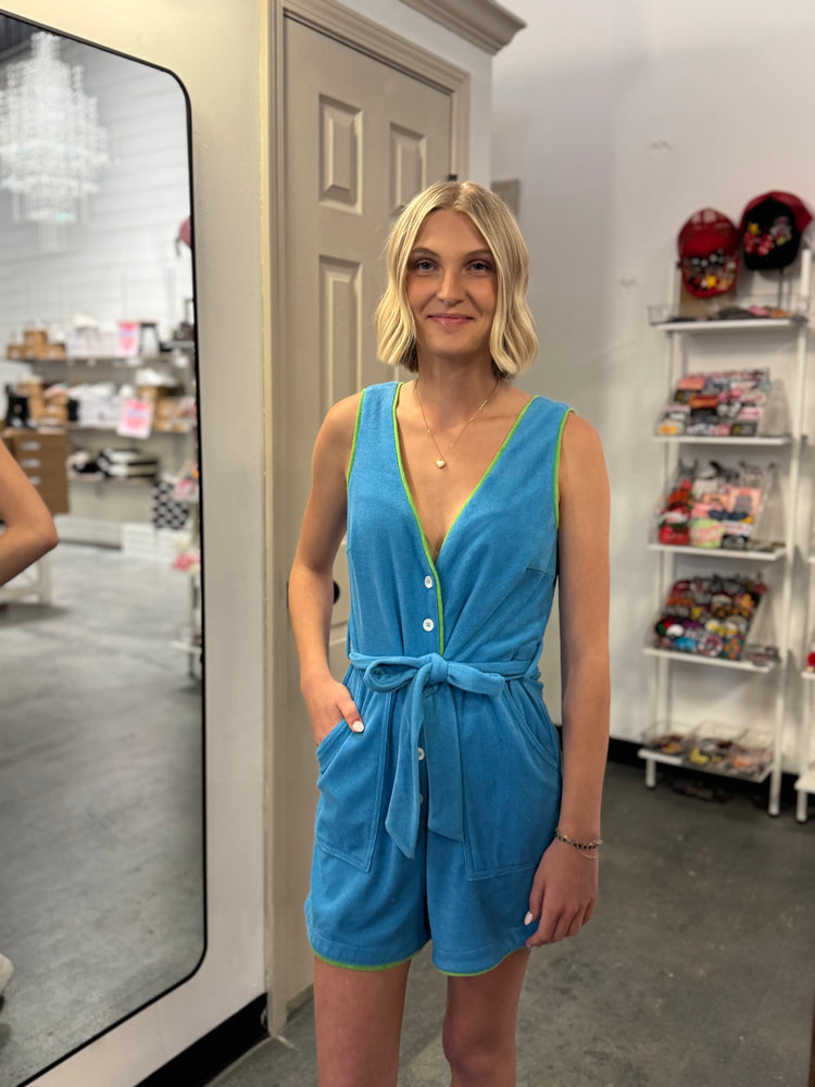 Frnch Terry Cloth Romper
