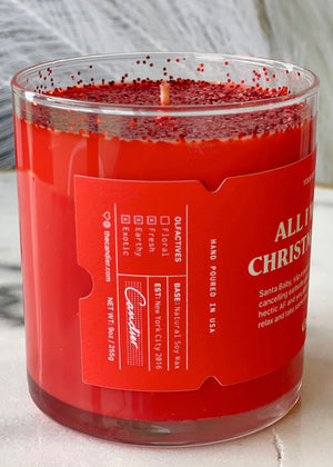 
            
                Load image into Gallery viewer, Candier Christmas Candle | All I Want
            
        