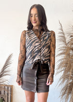 ILLA ILLA Living In The Wild Top | Charcoal