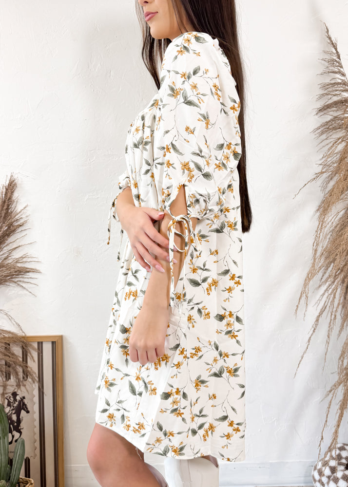 Endless Dreaming Floral Dress | Ivory