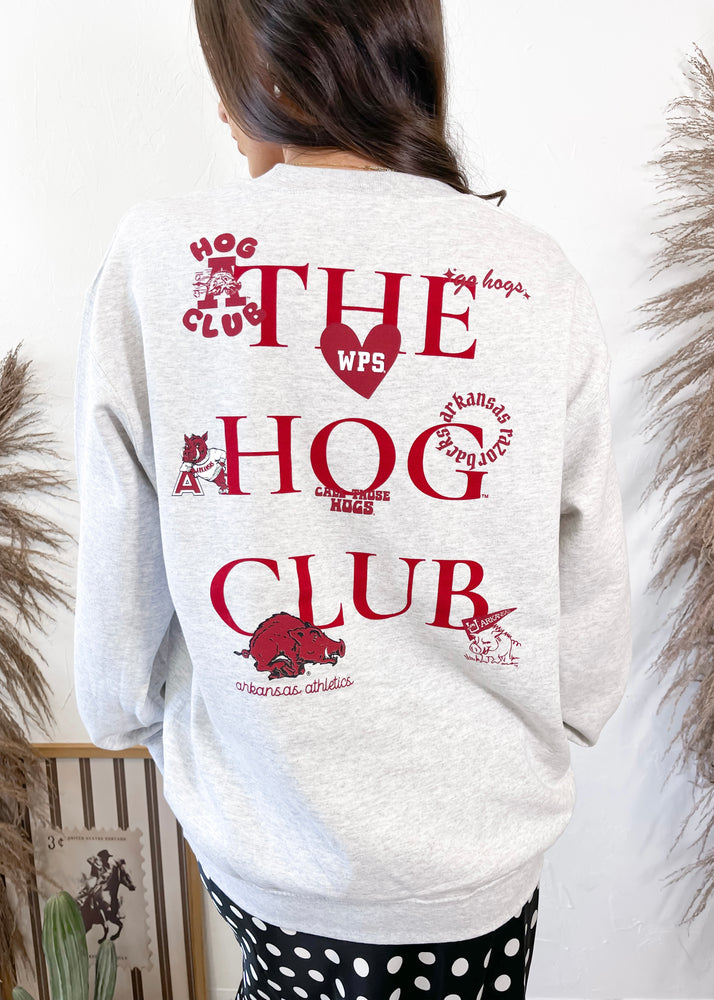 The Hog Club Sweatshirt | Heather Grey