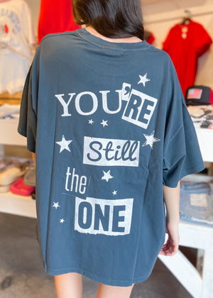 Daydreamer Shania Twain Still The One OS Tee | Vintage Black