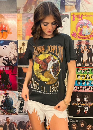 
            
                Load image into Gallery viewer, Prince Peter Collection Janis Joplin Fairy Tee | Black
            
        