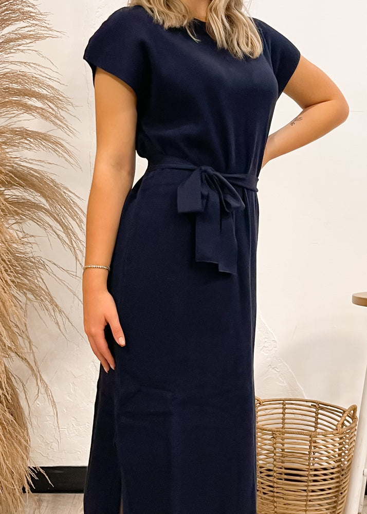 FRNCH Norane Maxi Dress | Bleu Marine