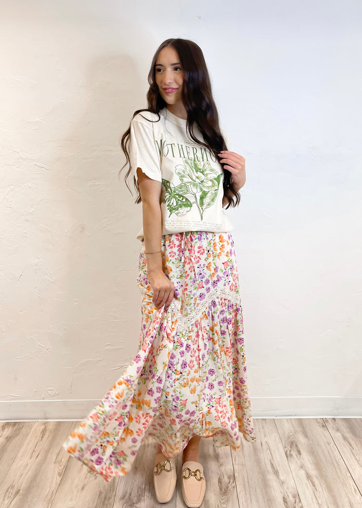 Bila77 Via Lucia Skirt | Sweet Violet
