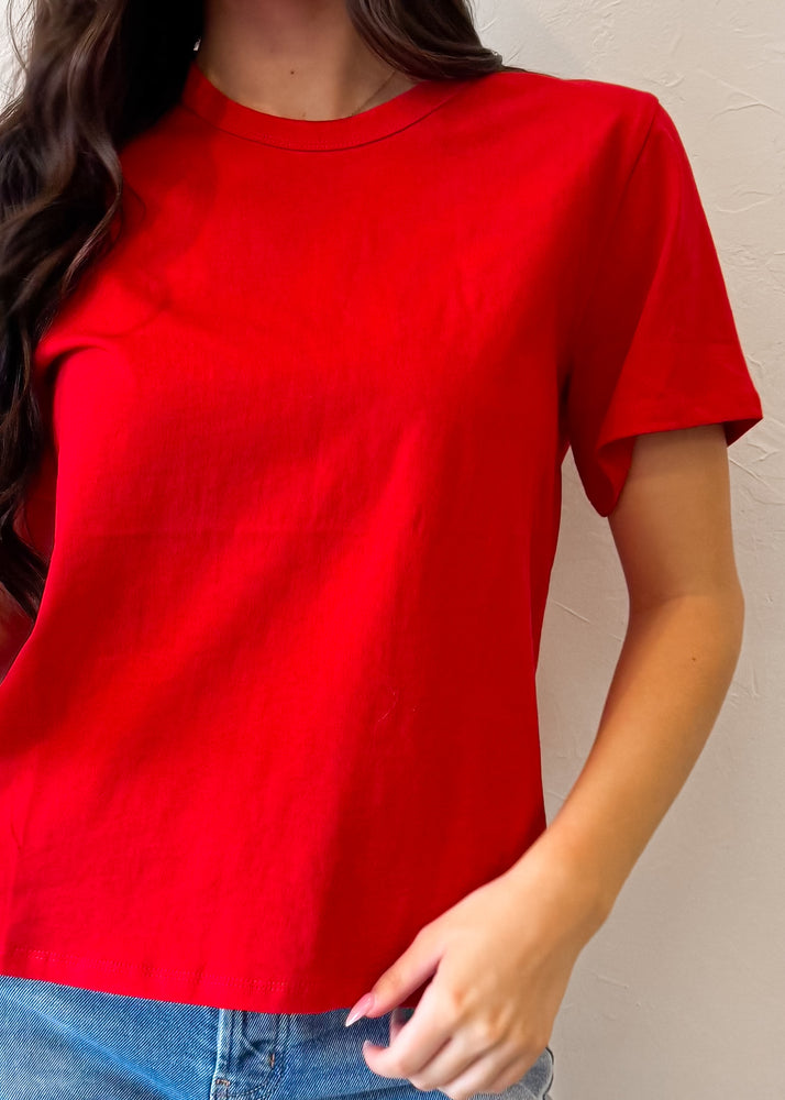 Effortless Baby Tee | Red