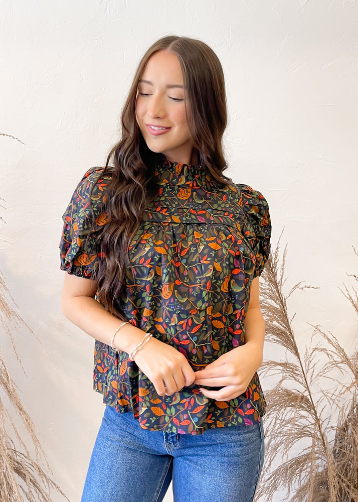 Sincerely Ours Brody Top | Winter Garden