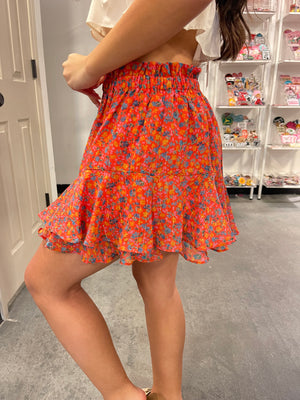 Reset by Jane Silky Amore Skirt | Hot Pink
