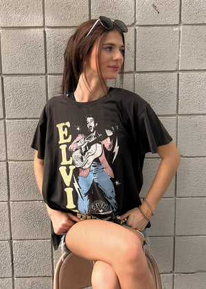 
            
                Load image into Gallery viewer, Recycled Karma Sun Records x Elvis Tee
            
        