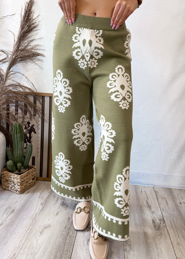 Lotus Green Pant