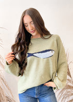Darling Sardine Sweater | Olive
