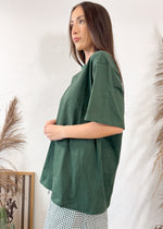 Daily Fit Boyfriend Tee | Hunter Green