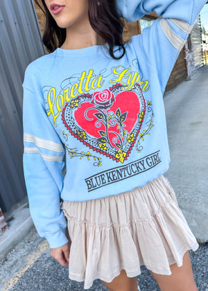 Daydreamer Loretta Lynn Kentucky Girl Sweatshirt