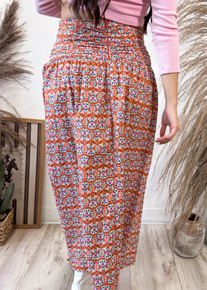Sincerely Ours Autumn Brunch Midi Skirt