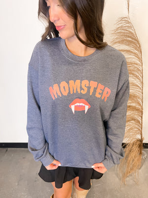 Momster Sweatshirt | Jean Blue