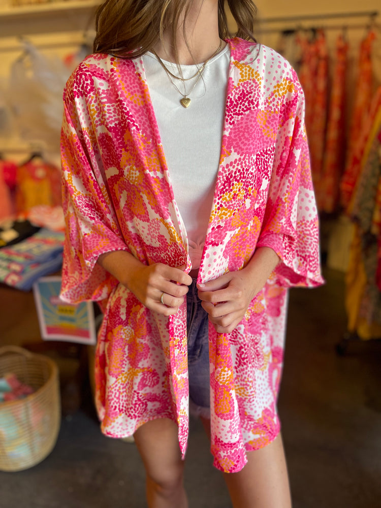 Dolman Sleeve Katy Kimono | Starburst