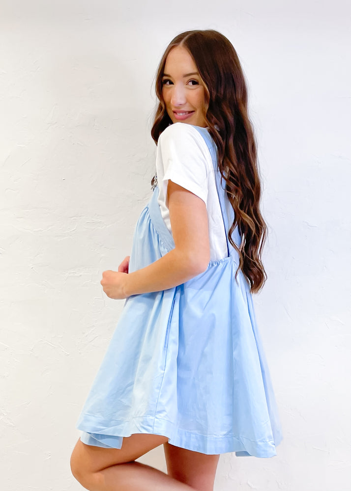 Bailey Mini Dress | Sky Blue