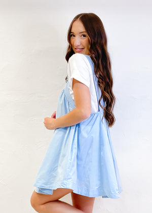 Bailey Mini Dress | Sky Blue