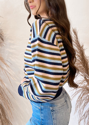 Frnch Harper Cardigan | Bleu Marine
