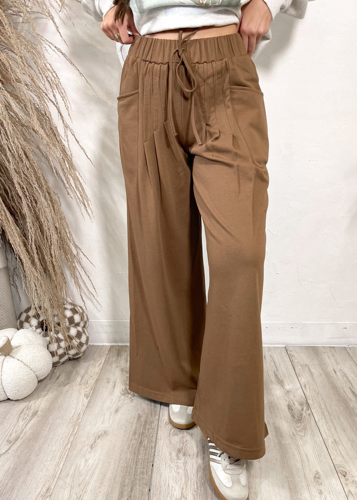 Espresso Edge French Terry Pant