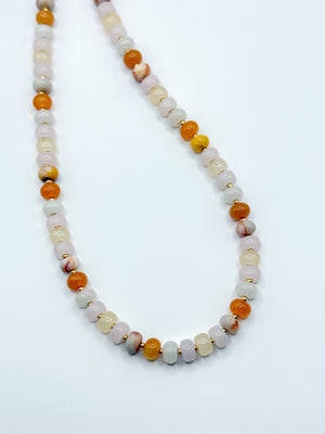 Multi Candy Beaded Necklace