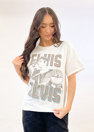 Recycled Karma Sun Records X Elvis Presley Lights Tee | Pearl