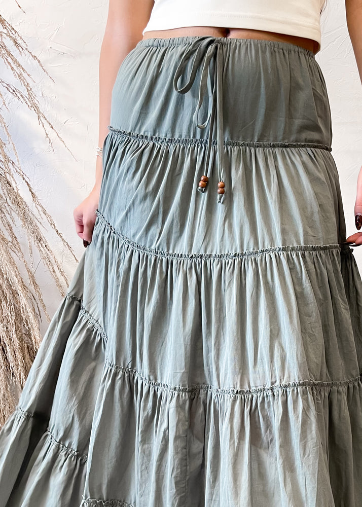 Wanderer Boho Maxi Skirt | Dill