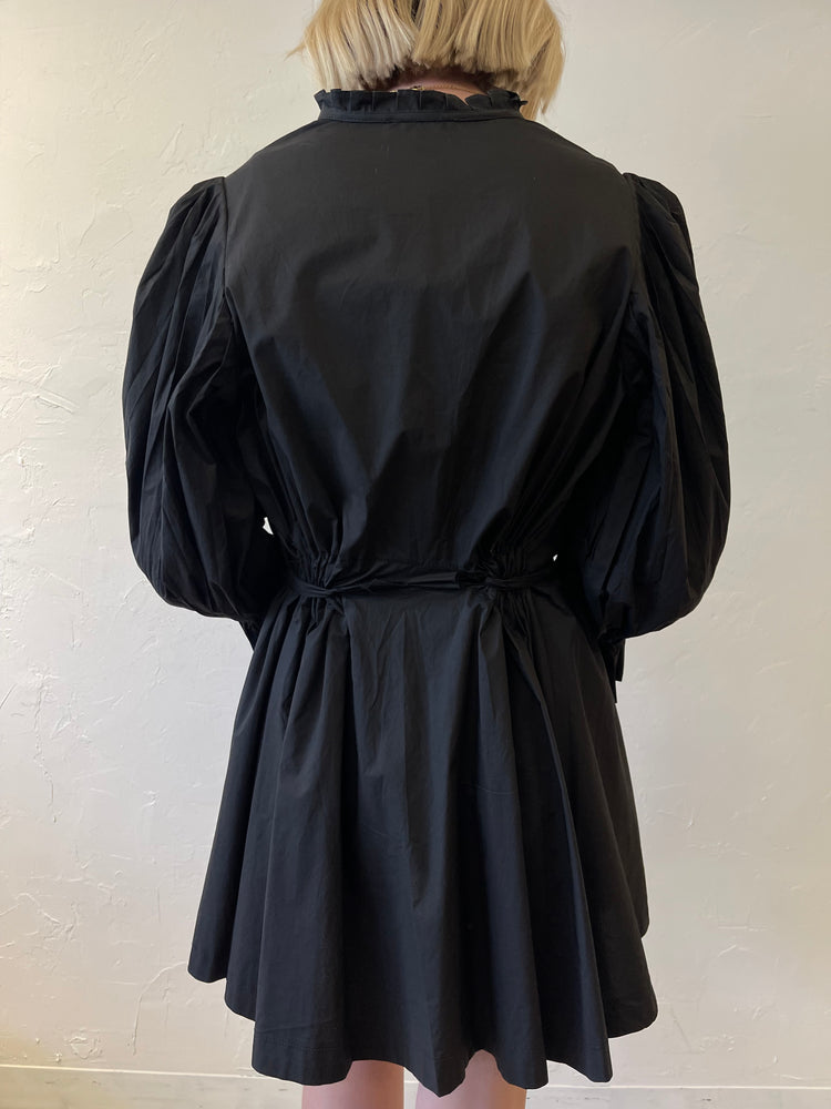 Sincerely Ours Let’s Dance Poplin Mini Dress | Black