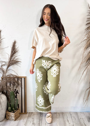 Lotus Green Pant
