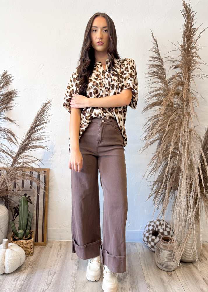 Toffee Twist Blouse | Cream