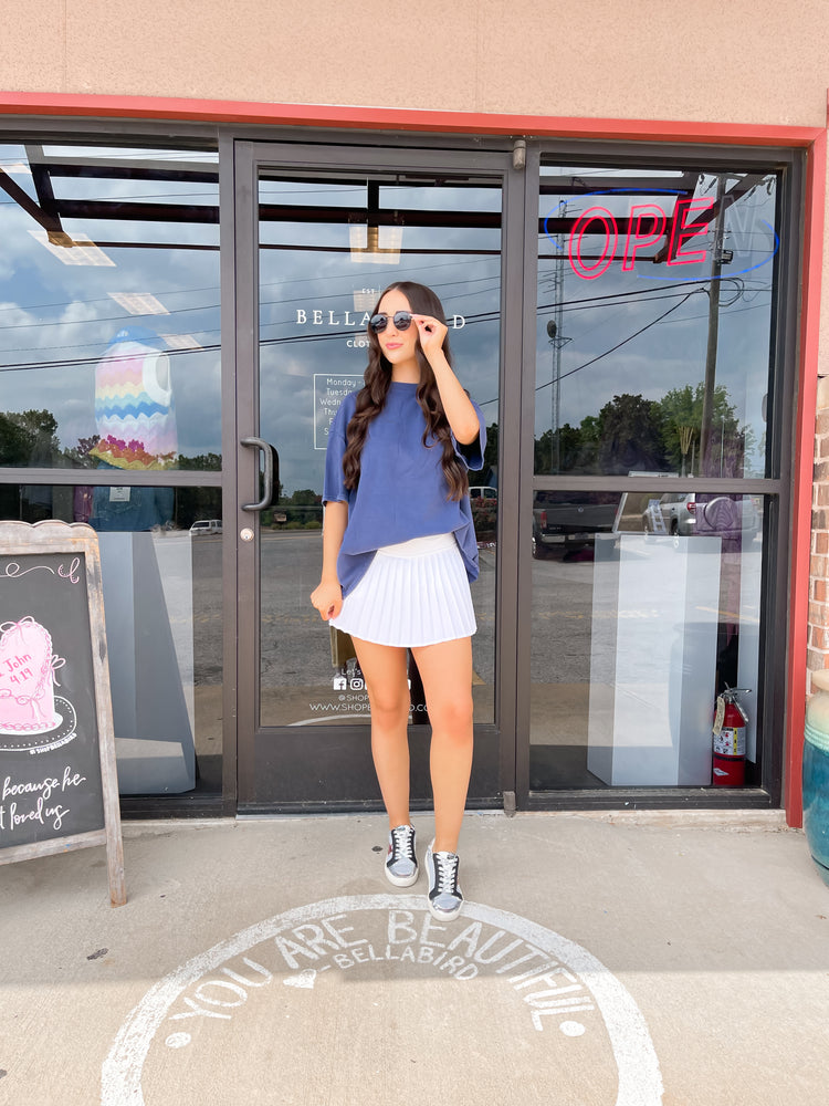 Rematch Tennis Skirt | White