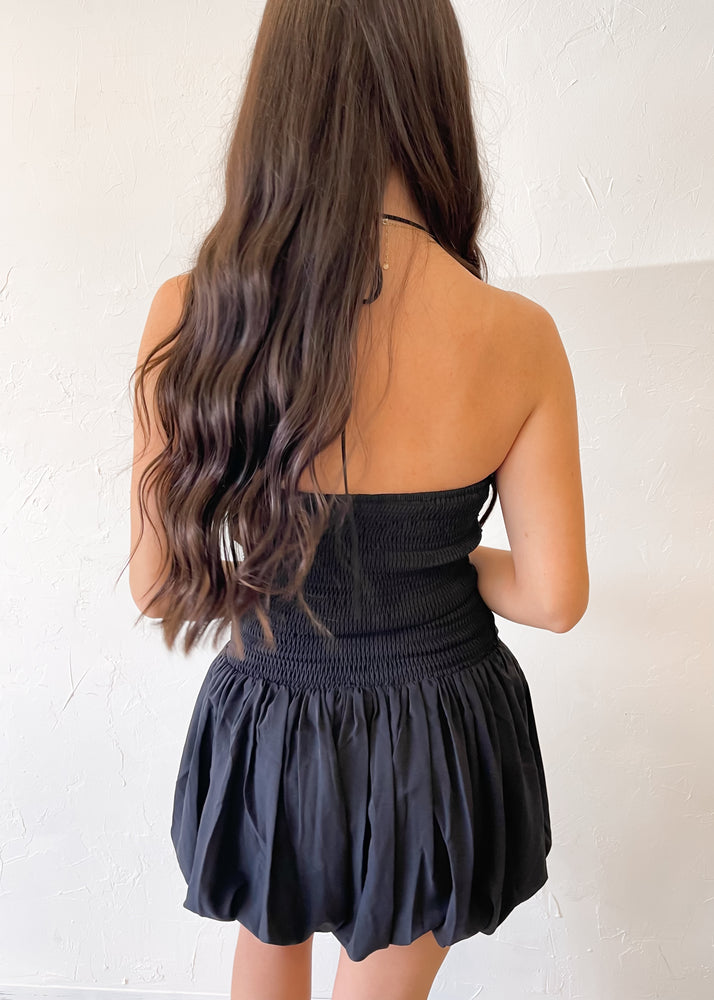 Lucy Paris Faye Mini Dress | Black