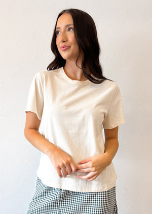 Effortless Baby Tee | Vanilla