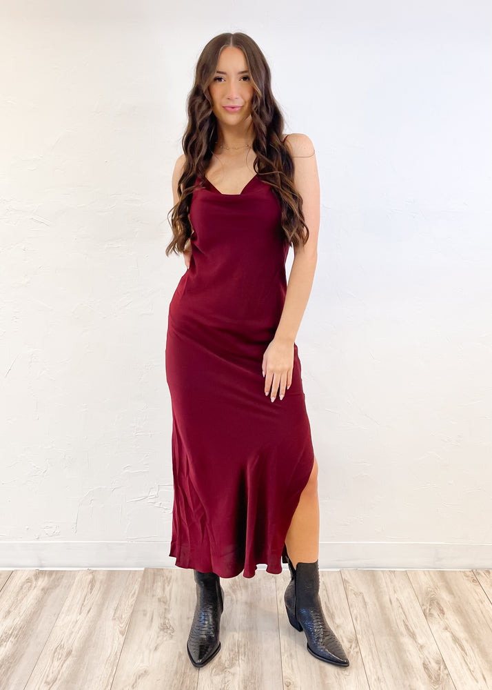 Reset By Jane Florence Dress | Wine