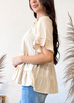 Living Simply Crochet Baby Doll Top