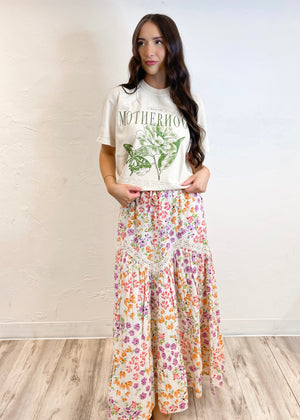 Bila77 Via Lucia Skirt | Sweet Violet