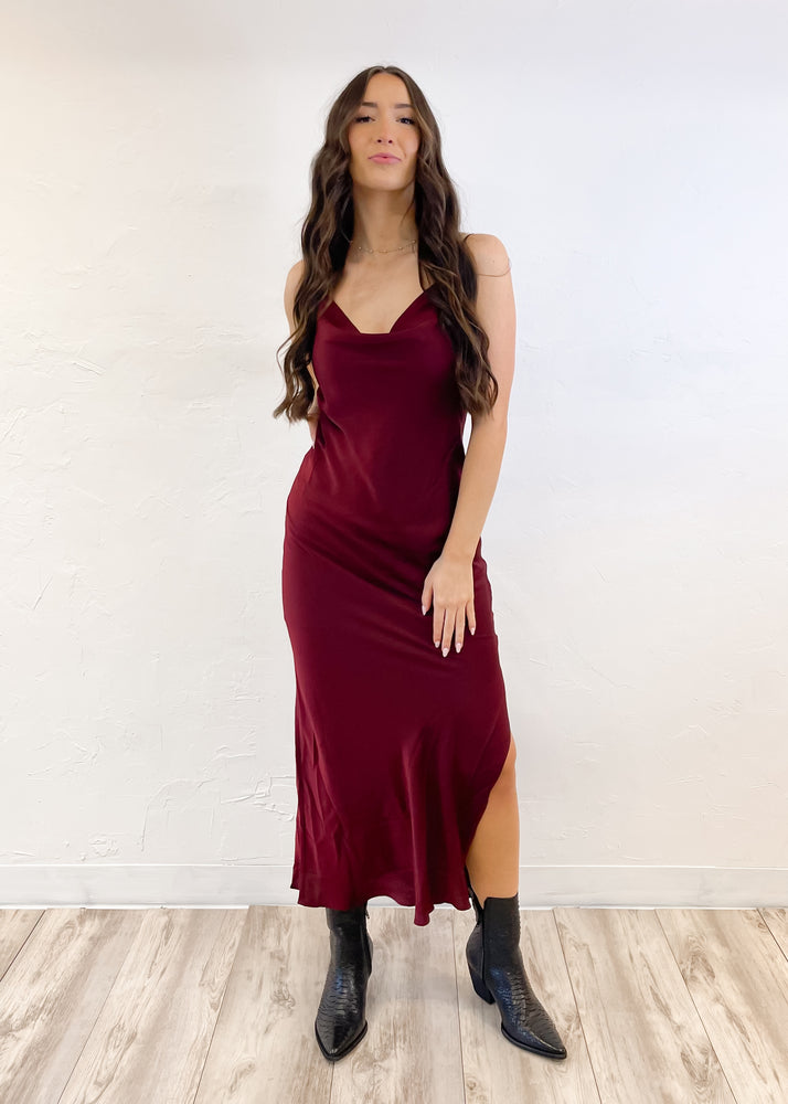 Reset By Jane Florence Dress | Wine