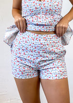 Sincerely Ours Cherry Check Bella Shorts