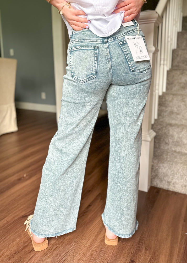 Down South Denim WideLeg Vintage Blue Jeans