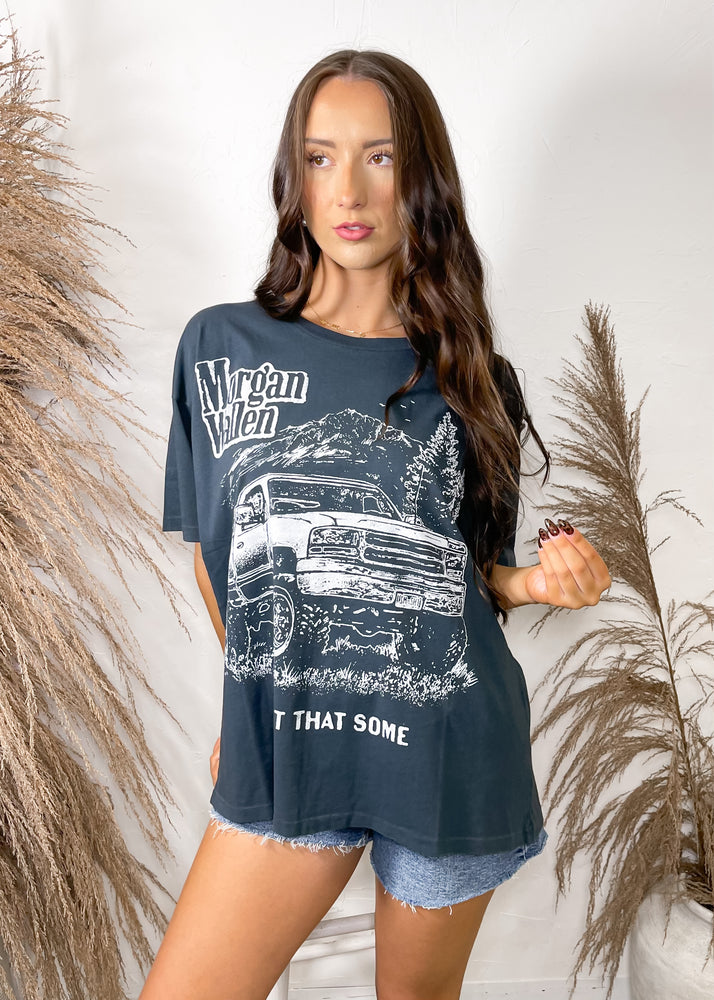 Daydreamer Morgan Wallen Ain't That Some Merch Tee | Vintage Black