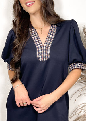 Pass The Pie Dress | Navy