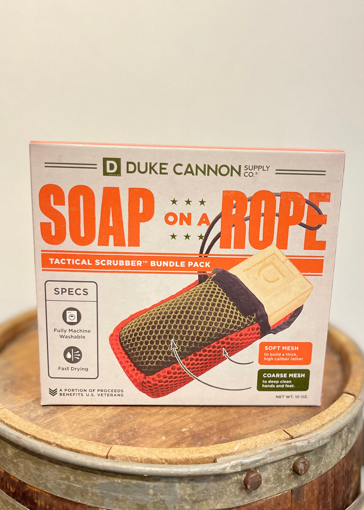 
            
                Load image into Gallery viewer, Duke Cannon Soap On A Rope Bundle Pack
            
        