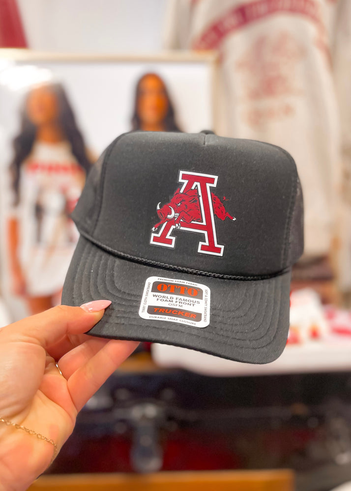 Hog Through The A Trucker | Black